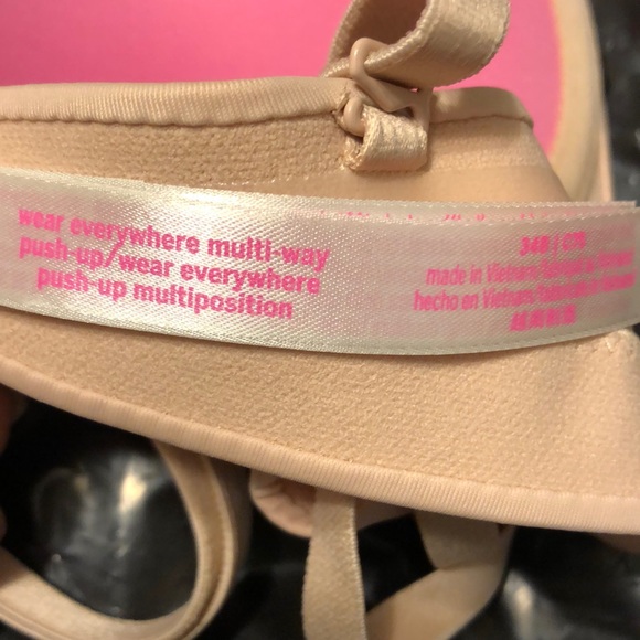 Pink multi way push up bra - Picture 4 of 4